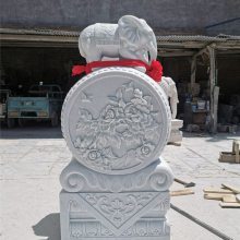 石雕门墩抱鼓石 传统与现代交织的家园守护艺术