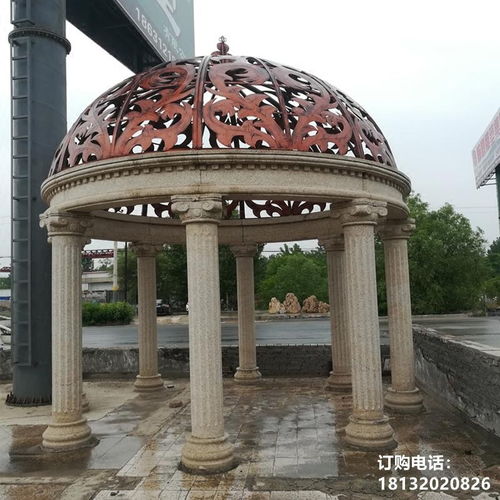 邯郸青石凉亭 园林景观中的永恒韵味